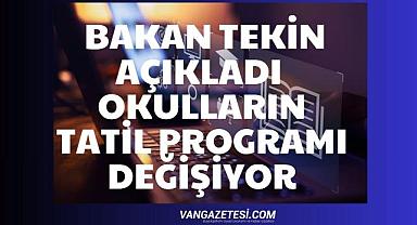 MEB'den Ara Tatil Kaldırılabilir Sinyali
