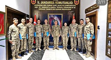 Tuğgeneral Avkıran, başarılı personelleri ödüllendirdi