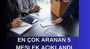 Türkiye’de en çok aranan 5 meslek açıklandı