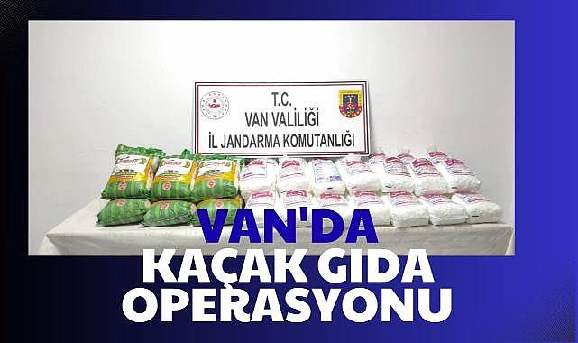Van Başkale’de kaçak gıda operasyonu: