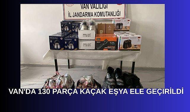 Van'da 130 parça ele geçirildi