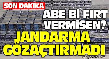 Van’da 952 paket ile yakayı ele verdi