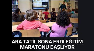 Van’da ara tatil sona erdi