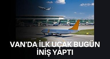 Van Hava limanında Heyecanlı Bekleyiş