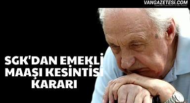 Vanlı emekliler için önemli 