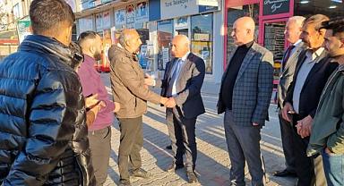 Başkan Güngöralp, Çaldıran İlçe esnaflarını ziyaret etti 