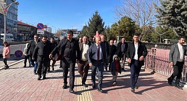 MHP Van İl Başkanı Güngöralp'ten Erciş esnafına ziyaret