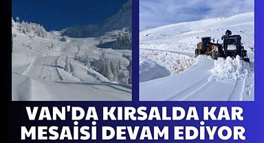 Van’da 13 Yol Açıldı 15'i İçin Çalışmalar Sürüyor