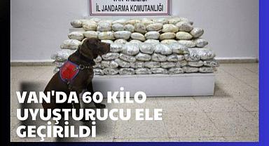 Van'da 60 Kilo Uyuşturucu Ele Geçirildi