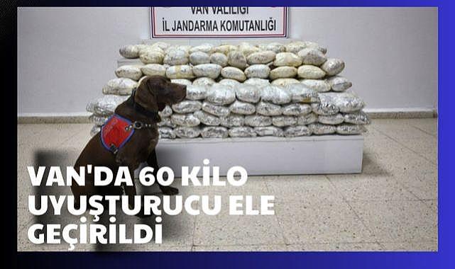 Van'da 60 Kilo Uyuşturucu Ele Geçirildi