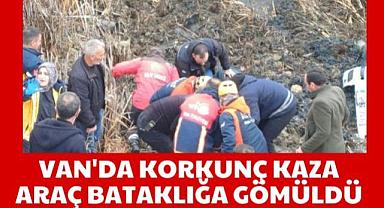Van'da Araç Bataklığa Saplandı: 5 Yaralı