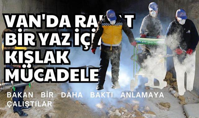 Van'da Rahat Bir Yaz İçin Kışlak Mücadelesi