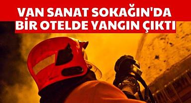 Van Sanat Sokağı'nda Yangın!