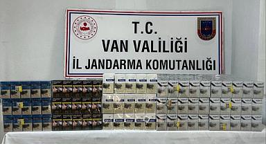Van Saray’da Kaçak Sigara Operasyonu