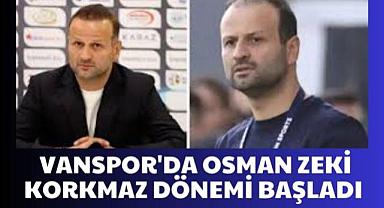 Vanspor’da Osman Zeki Korkmaz Dönemi