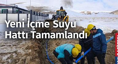 Gürpınar Akpınar Mahallesi'nde Yeni İçme Suyu Hattı Tamamlandı
