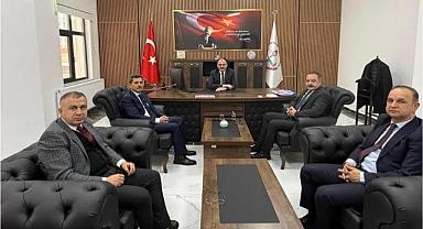 Müdür Çandıroğlu’ndan Tuşba İlçe Millî Eğitim Müdürlüğüne ziyaret