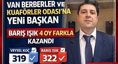 Van Berberler ve Kuaförler Odası'nda yeni dönem başladı 