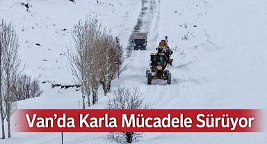 Van'da 133 Yerleşim Yerinin Yolu Kapalı