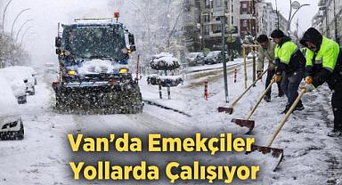 Van'da Emekçiler İş Başında