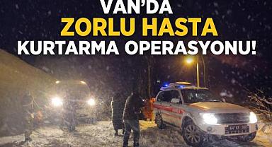 Van'da hasta kurtarma seferberliği 