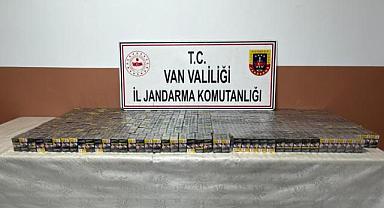 Van'da Kaçak Sigara Operasyonu: 1540 Paket Ele Geçirildi