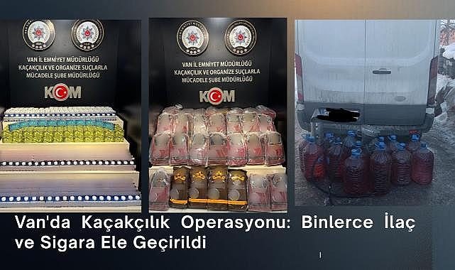 Van'da Kaçakçılık Operasyonu