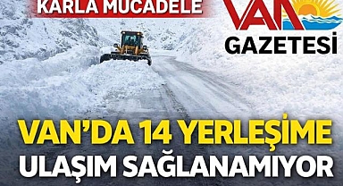 Van'da Karla Mücadele Devam Ediyor