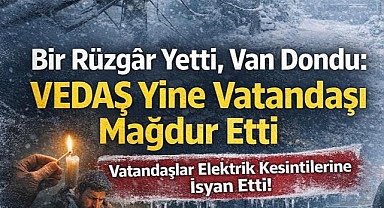 Van Dondu: VEDAŞ Yine Sınıfta Kaldı