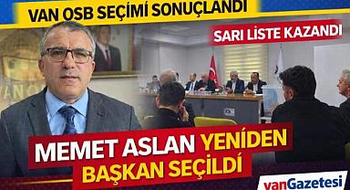 Van OSB’de Seçim Sonuçlandı