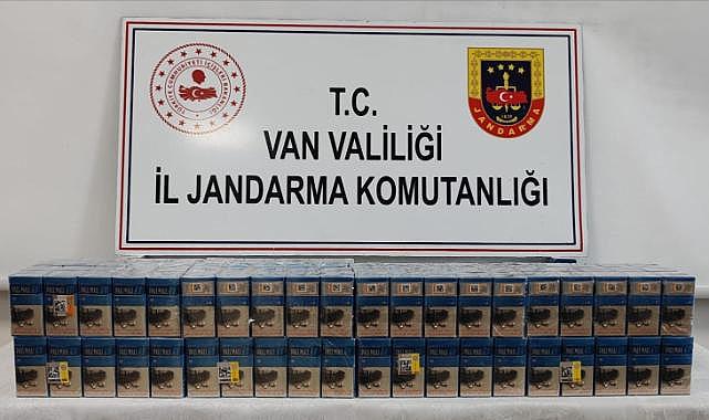 720 Adet Kacak sigara Ele Geçirildi