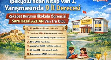 İpekyolu'ndan Kitap Van 2. Yarışmasında Büyük Başarı