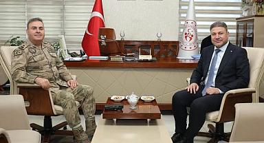 Jandarma Komutanı Tuğgeneral Mücahit Avkıran’dan İl Müdürü Tosun’a Ziyaret