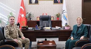 Tuğgeneral Avkıran’dan İşKur Müdürü Biçek’e nezaket ziyareti 