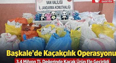 Van Başkale’de Kaçakçılık Operasyonu