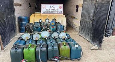 Van’da 2030 Litre Kaçak Motorin Yakalandı