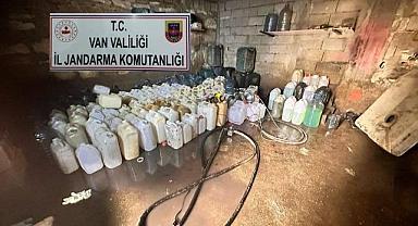 Van’da 531 Litre Kaçak Motorin Ele Geçirildi