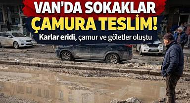 Van'da Kar Sonrası Çamur Çilesi