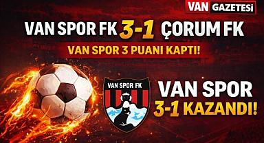 Van Spor'dan Altın Değerinde 3 Puan