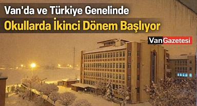 Yarın Okullarda İkinci Dönem Başlıyor