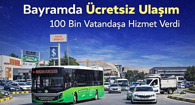 Bayram'da 100 Bin vatandaşa Hizmet