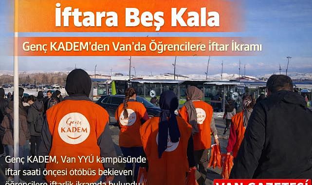 Genç KADEM'den Öğrencilere İftar İkramı