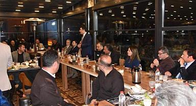 Kaymakam Tufan Bağır Gilan,muhtarlarla bir araya geldi
