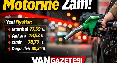 Motorine Bir Zam Daha: Fiyatlar 80 TL'yi Aşıyor!