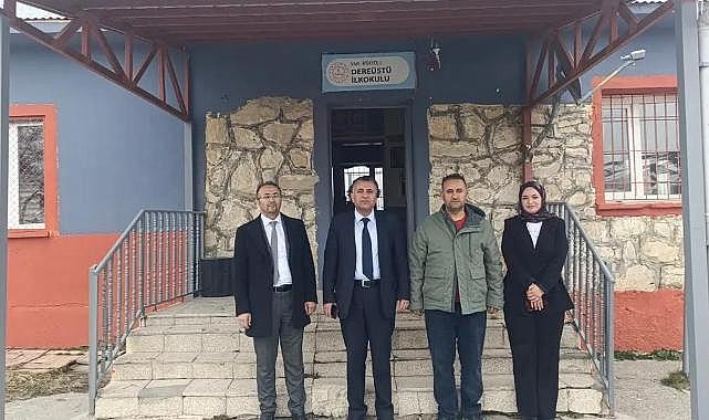 Müdür Yeşilova’dan Dereüstü İlkokulu’na ziyaret