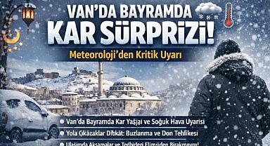 Van'da Bayramda hava nasıl olacak?