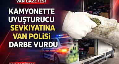Van’da kamyonette 90 Kiloya Yakın Uyuşturucu yakalandı 