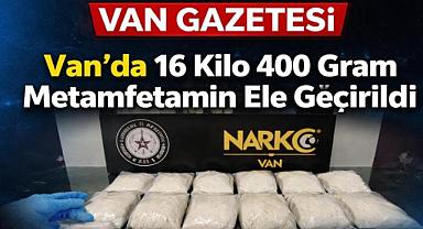 Van'da yüklü miktarda metamfetamin ele geçirildi 