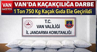 Van'da 1 Ton 750 Kg Kaçak Gıda Ele Geçirildi