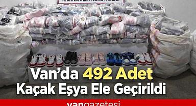 Van'da 492 Adet Kaçak Eşya Ele Geçirildi
